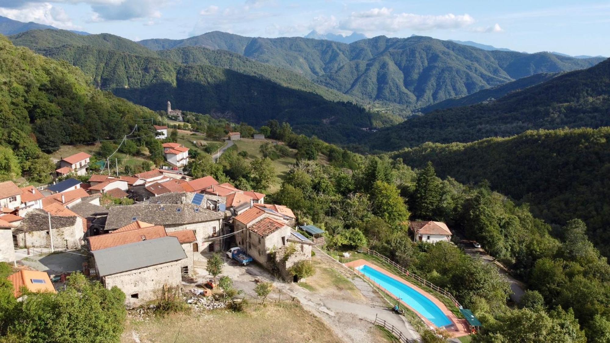 Agriturismo Montagna Verde Apella Licciana Nardi Exteriér fotografie