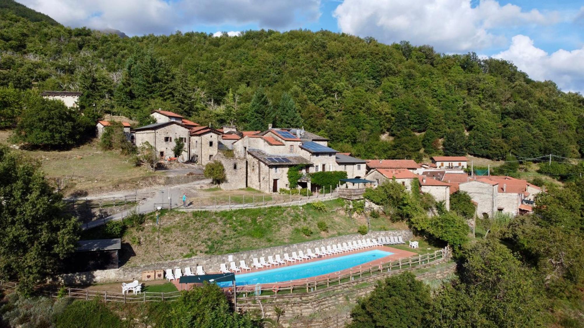Agriturismo Montagna Verde Apella Licciana Nardi Exteriér fotografie